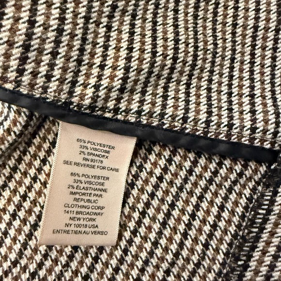 Philosophy Black and White Houndstooth Blazer - Picture 3 of 6